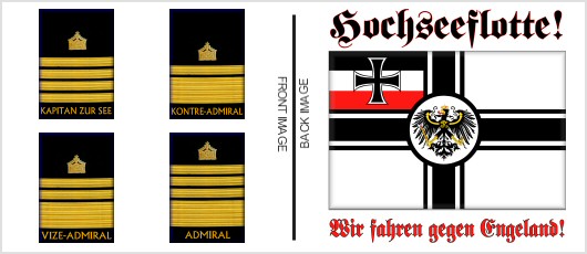 German Navy Rank Shirts