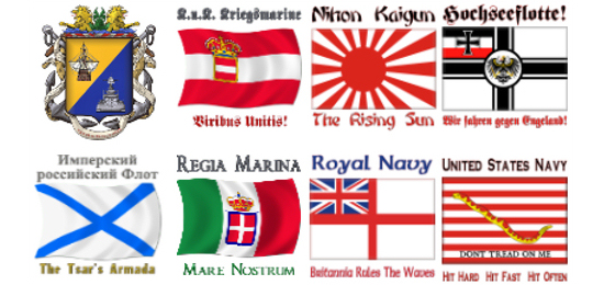 Naval Wargamer Naval Ensign Shirts