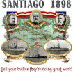 Battle of Santiago 1898 shirt