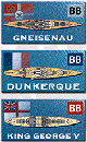 Command at Sea Atlantic Navies Counter Set