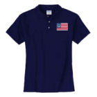 Bennington Flag Polo Shirt