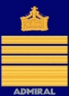 Embroidered Admiral Rank T-Shirt