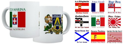 Seekrieg Naval Ensign Mugs