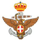 Italian Navy Crest Polo Shirt