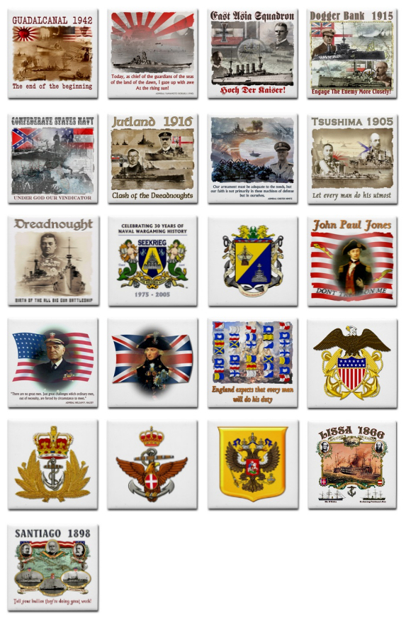 Naval Theme Coasters