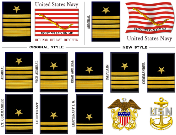 US Navy USN Rank Mugs