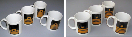 Seekrieg Rank Mug Sets
