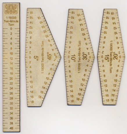 SEEKRIEG Movement & Turn Rulers