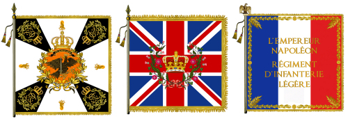 Napoleonic Regimental Standard T-Shirts