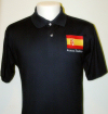 Embroidered Naval Flag Polo Shirts
